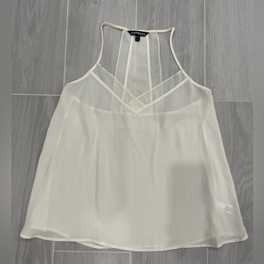 Express Semi-sheer Racerback Camisole